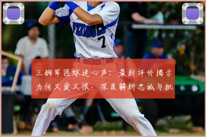 三狮军团球迷心声：最新评价揭示为何又爱又恨，深度解析忠诚与批评